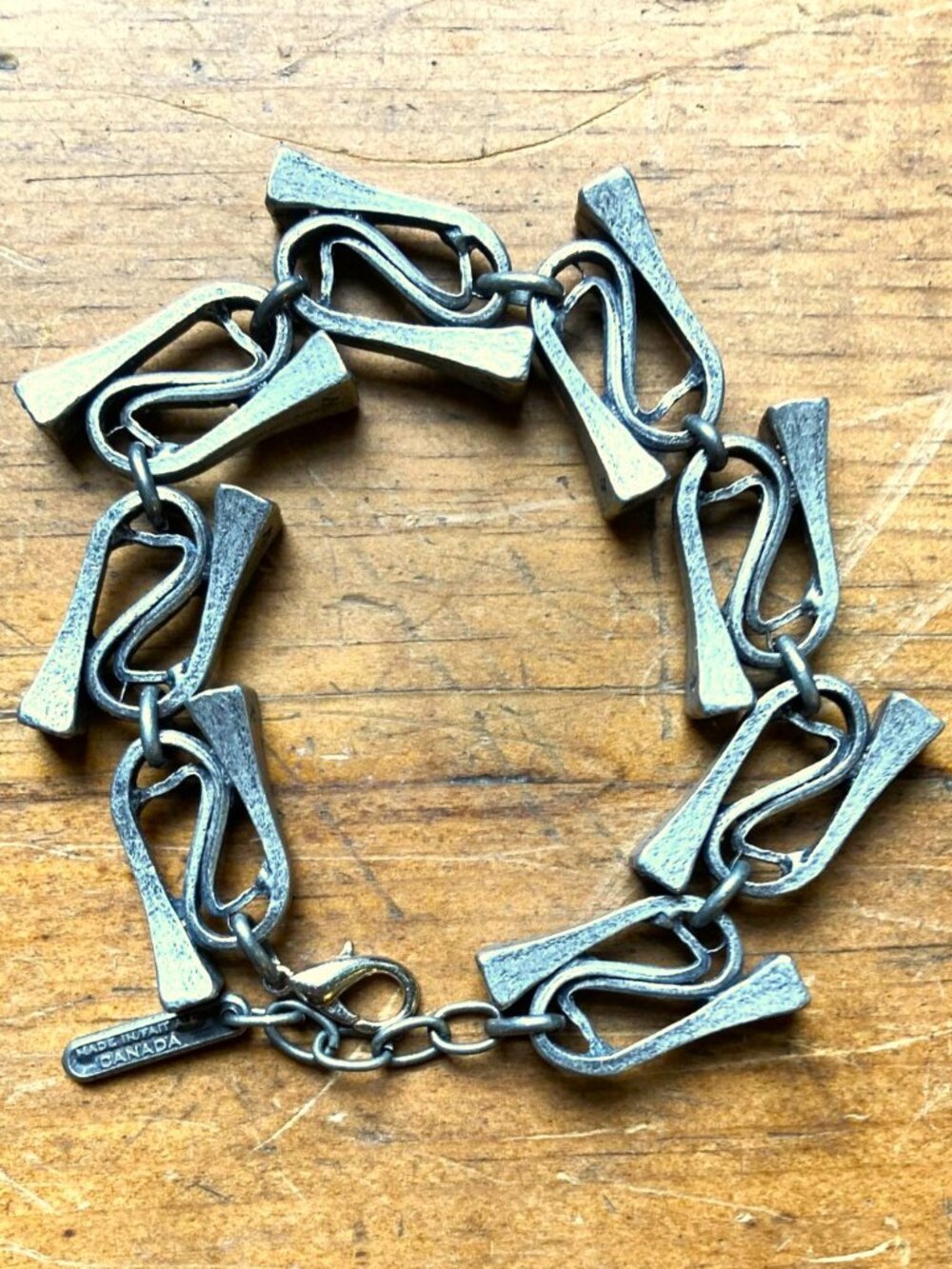 COPY Distinctive Patricia David brutalist bracelet